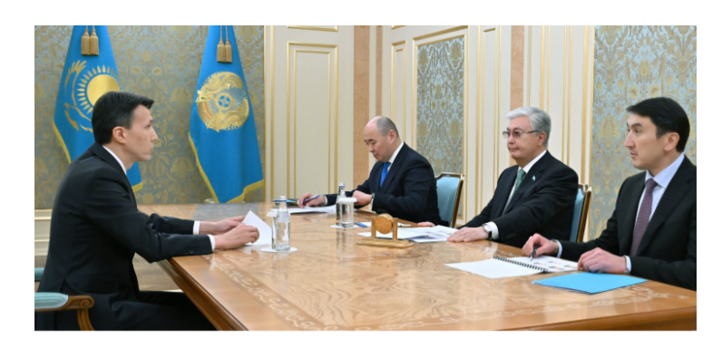 Prezıdent «Qazatomónerkásip» ulttyq atom kompanııasy» AQ basqarma tóraǵasyn qabyldady