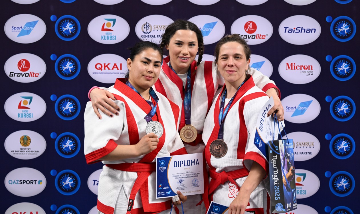 Qazaq kúresinen álem chempıonaty aıaqtaldy