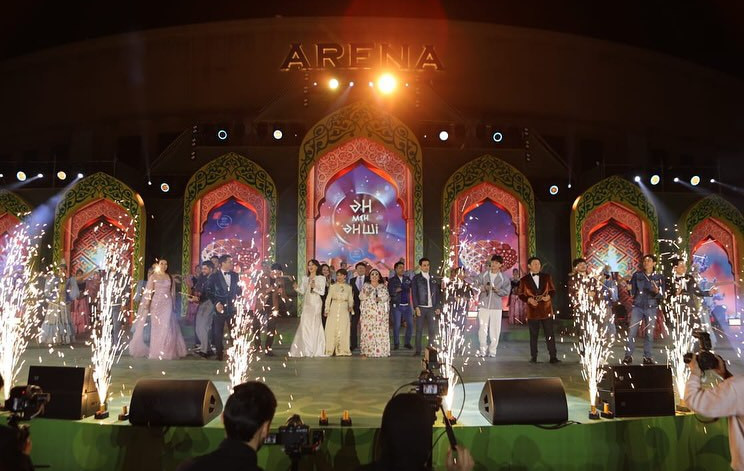 Túrkistan tórinde «Án men ánshi» merekelik konserti ótti