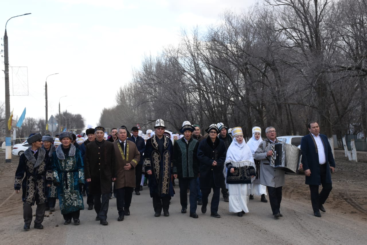 Aqjaıyq aýdanynda Naýryz-sherý ótti