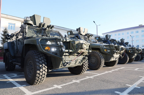 Ulttyq ulan áskerı tehnıkany sherýge daıyndap jatyr