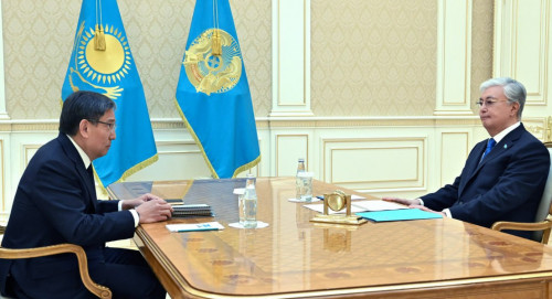 Memleket basshysy Erbolat Dosaevty qabyldady