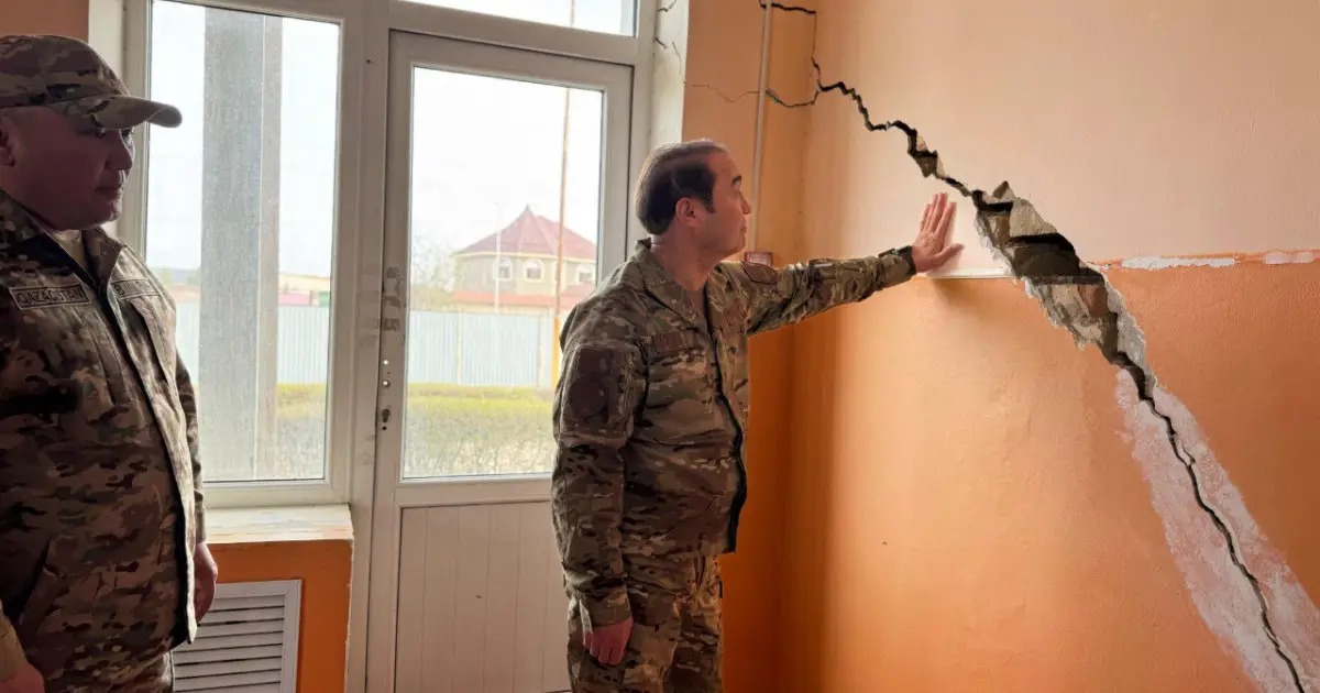 Jambyl oblysynda jer silkinisiniń saldaryn baǵalaý jumysy jalǵasyp jatyr