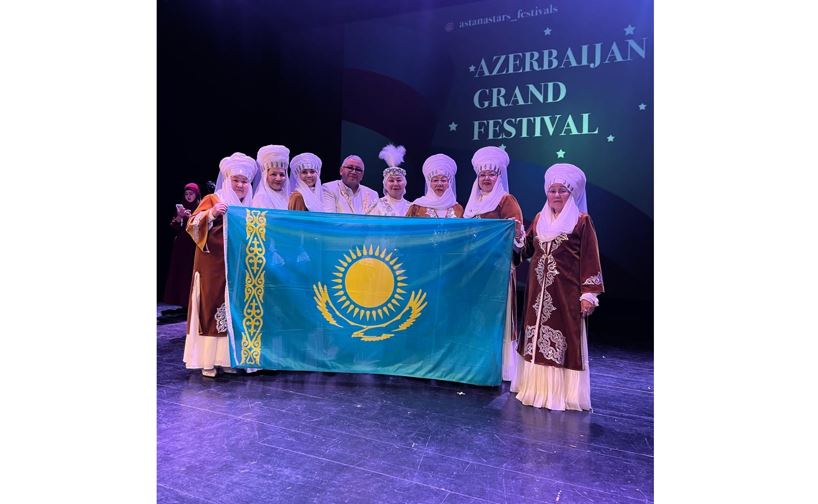 Ájeler ansambli Bakýde birinshi oryn aldy