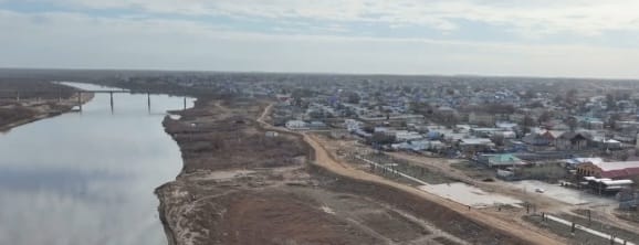 Atyraýdyń Inder aýdanynda 30 km bóget soǵyldy