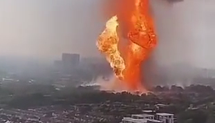 Malaızııada gaz qubyrynda kúshti jarylys boldy