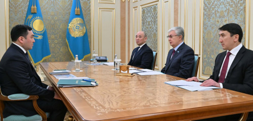 Memleket basshysy Energetıka mınıstri Erlan Aqkenjenovty qabyldady