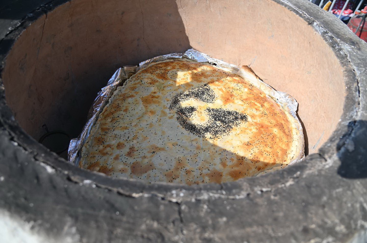 Shymkentte alyp samsa pisirildi