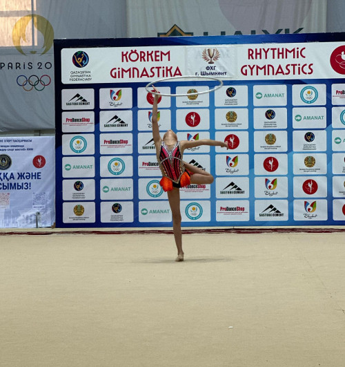 Shymkentte kórkem gımnastıkadan halyqaralyq jarys ótti