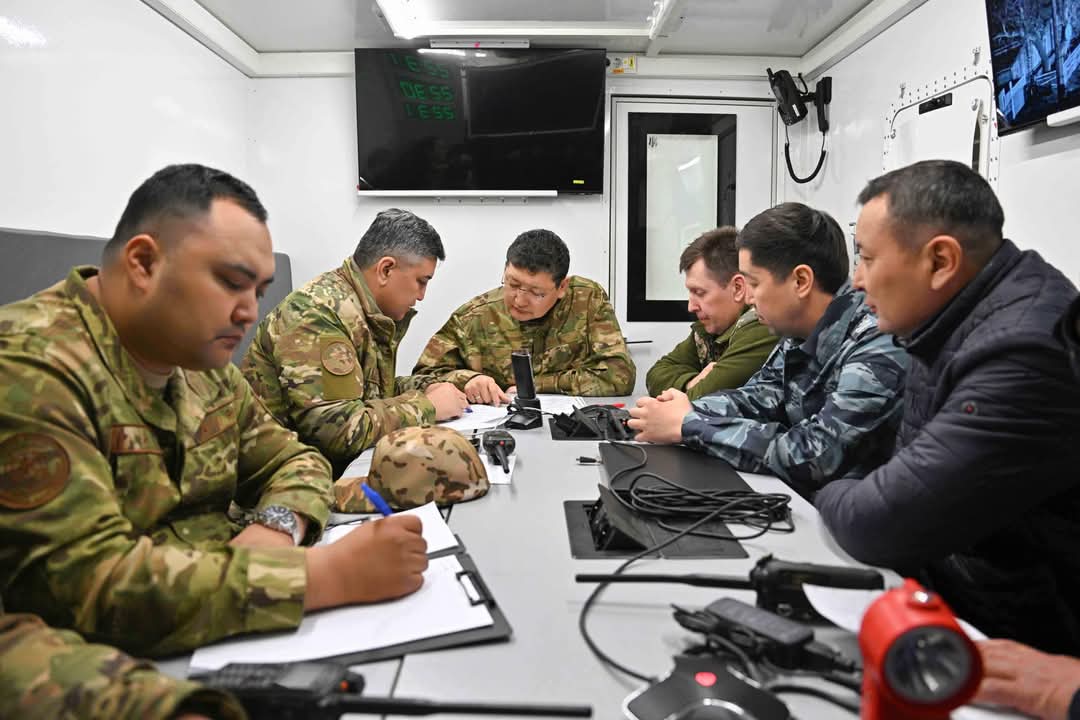 Besqaraǵaıǵy órt sóndirilip, jaǵdaı baqylaýǵa alyndy