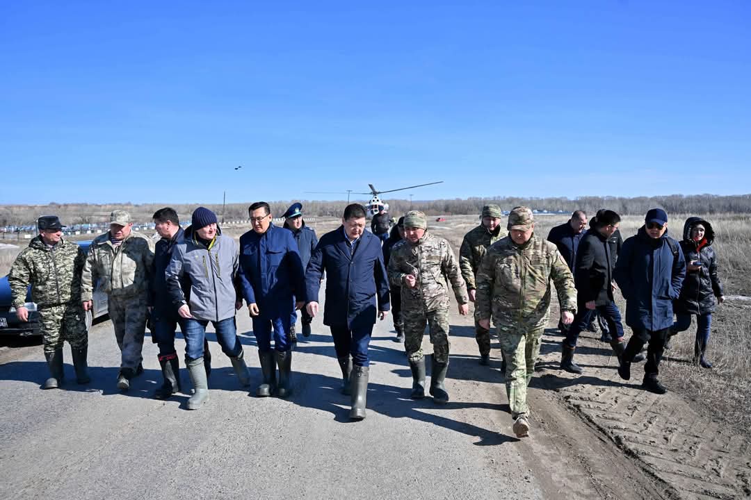 Úbi ózeninde sý kóterildi