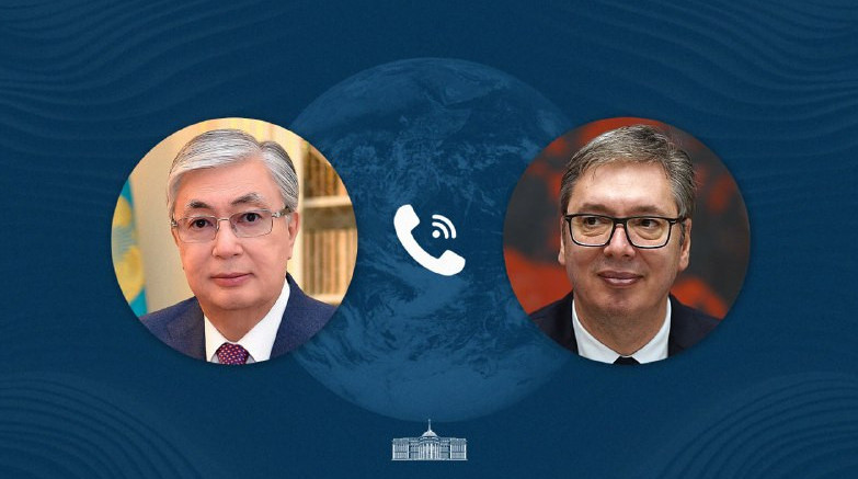 Q.Toqaev Serbııa Prezıdentimen telefon arqyly sóılesti