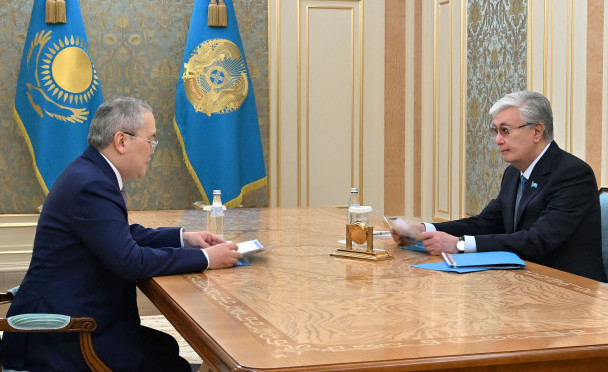 Prezıdent Qarjylyq monıtorıng agenttiginiń tóraǵasyn qabyldady