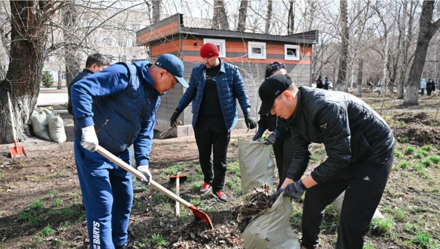 Tazalyq aksııasy bastaldy