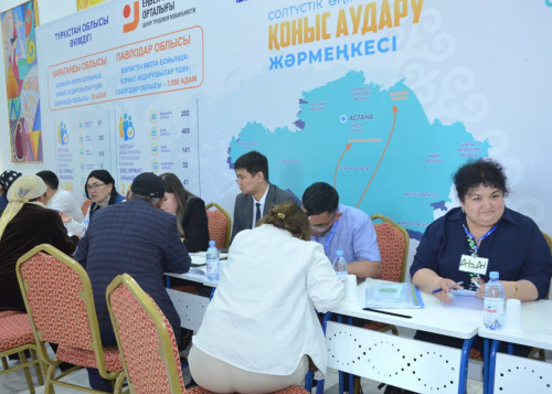 10 myńnan astam bos jumys orny usynyldy