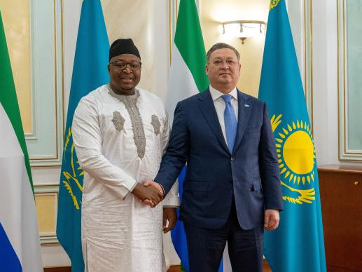 Serra-Leone Respýblıkasynyń SIM basshysy Qazaqstanǵa keldi