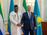 Serra-Leone Respýblıkasynyń SIM basshysy Qazaqstanǵa keldi