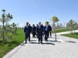 Qasym-Jomart Toqaev «Shymkent City» saıabaǵyn aralap kórdi