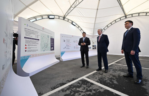 Prezıdentke Shymkent qalasynyń perspektıvti qurylys jospary tanystyryldy