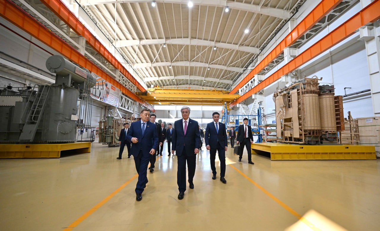 Memleket basshysy «Tassaı» ındýstrıaldy aımaǵyn aralap kórdi