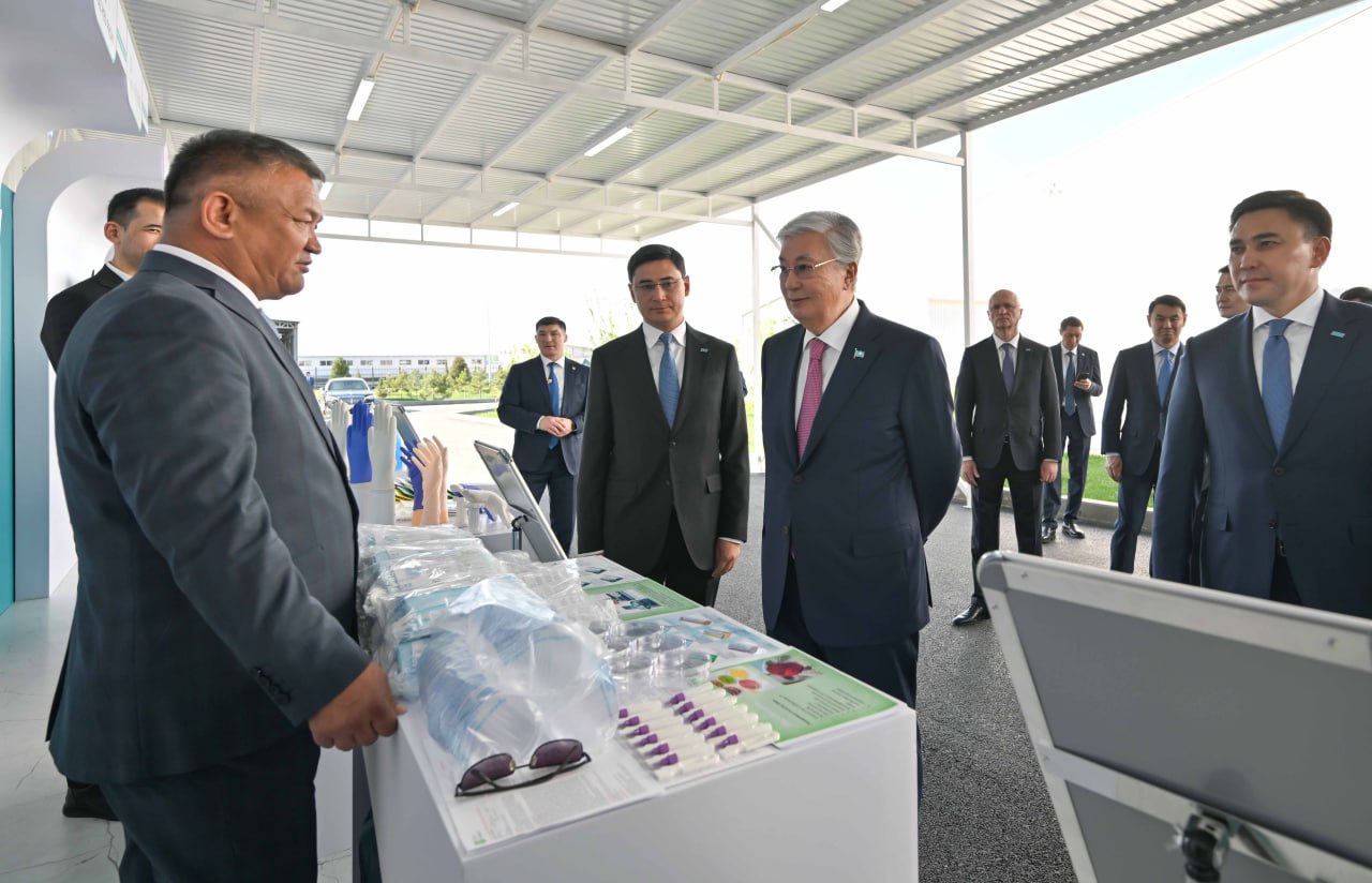 Memleket basshysyna Marai E7 Group - tyń  qyzmeti tanystyryldy