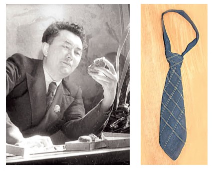 Akademık taqqan galstýk