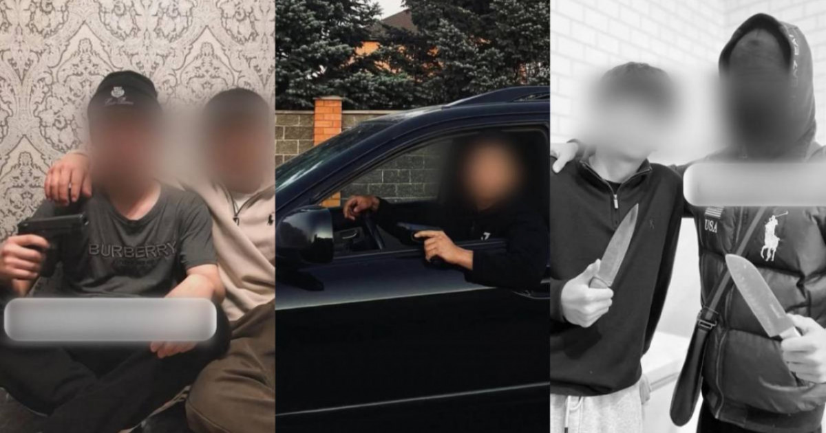 TikTok-ta qarýmen túsken sýretterin jarııalaǵan oqýshylar ustaldy