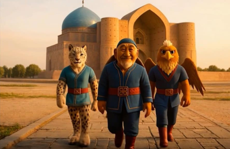 JI jasaǵan mýltfılm kórermenge jol tartty