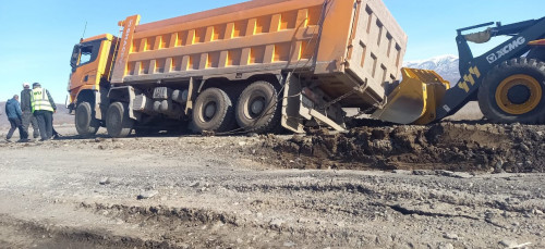 Katonqaraǵaıda tas joldyń talqany shyqty