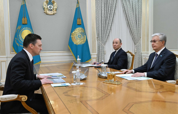 Prezıdent Eýrazııalyq damý bankiniń basqarma tóraǵasyn qabyldady