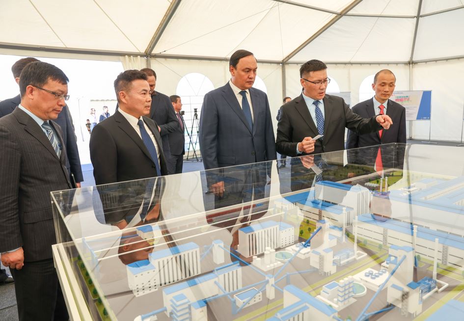 Jambyl oblysynda metallýrgııalyq zaýyttyń qurylysy bastaldy