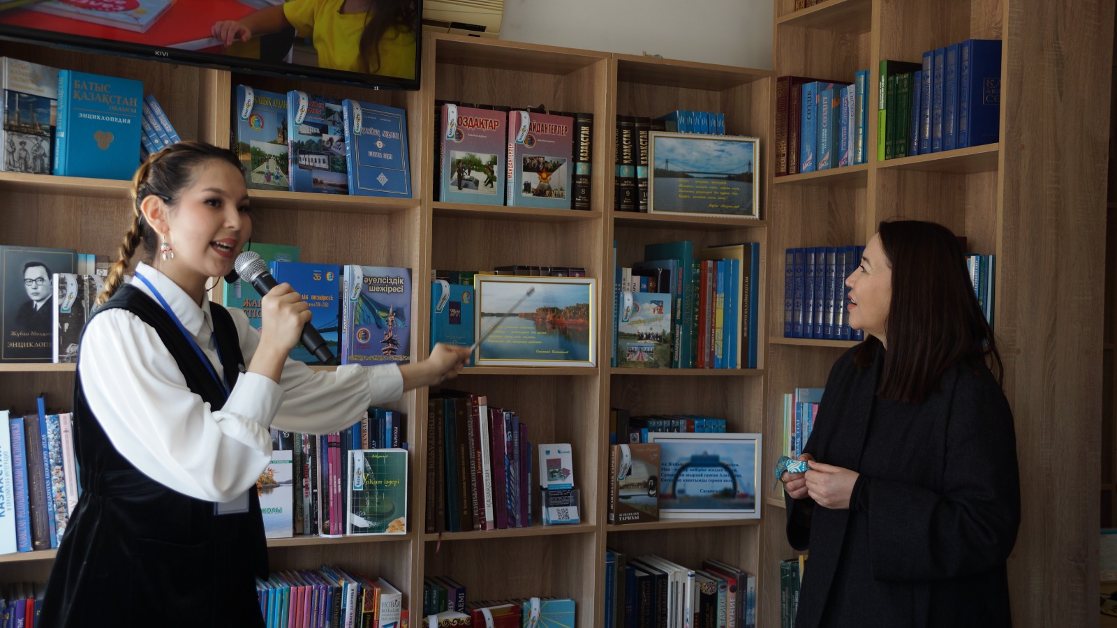 Aýyl kitaphanasynyń zamanaýı tynysy