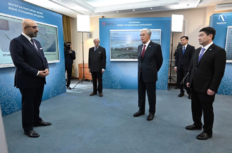 Prezıdentke Mańǵystaý oblysyndaǵy ınvestısııalyq jobalar tanystyryldy