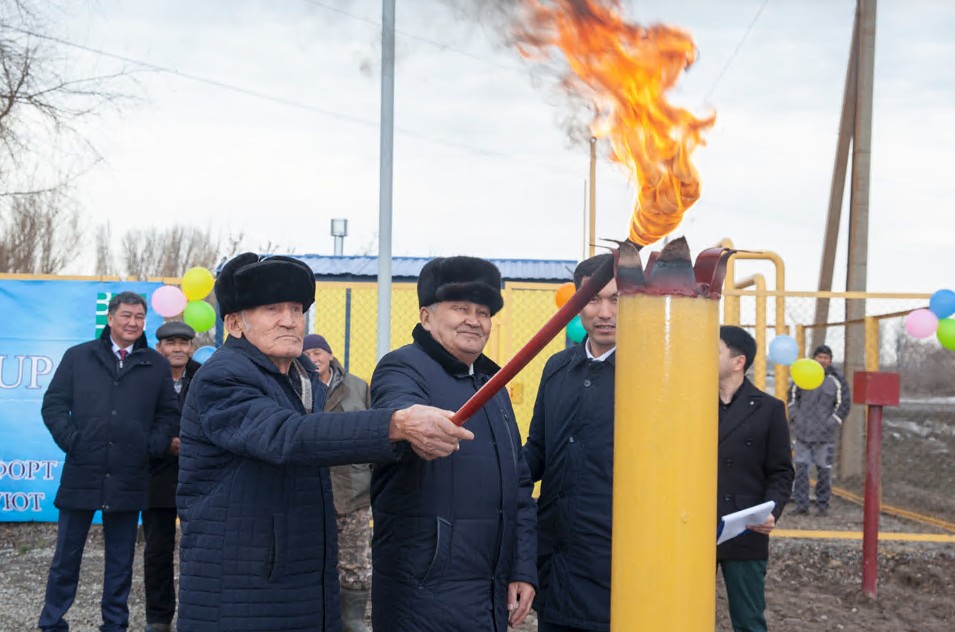 Jetisýda 63 aýylǵa gaz keldi