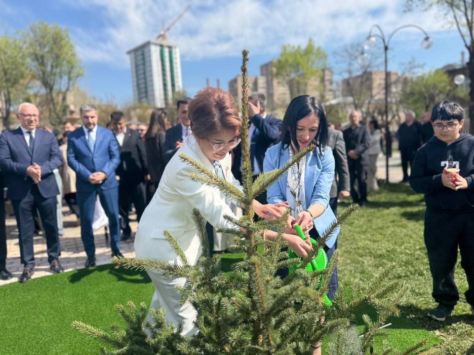 Erevanda Abaı Qunanbaıuly atyndaǵy saıabaq ashyldy