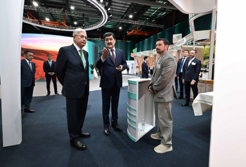 Prezıdent «Taza Qazaqstan» ekofestıvaline arnalǵan kórmeni tamashalady