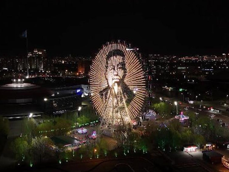 Astanadaǵy sholý dóńgeleginde Abaıdyń portreti paıda boldy