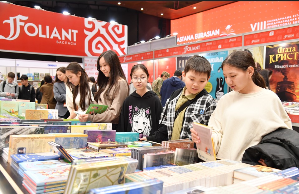 Eýrazııa kitap jármeńkesi bastaldy