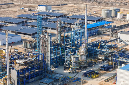 Caspi Bitum zaýytynda bıtýmnyń birinshi partııasy óndirildi