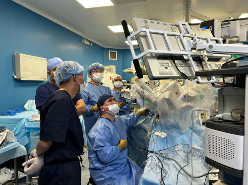 Qazaqstanda alǵash ret robottyń kómegimen kúrdeli ota jasaldy