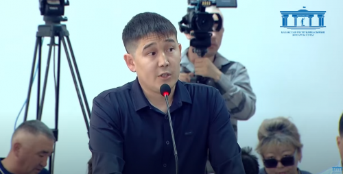 Sherzat Polat isinde polısııa qyzmetkerleri kýálik etti