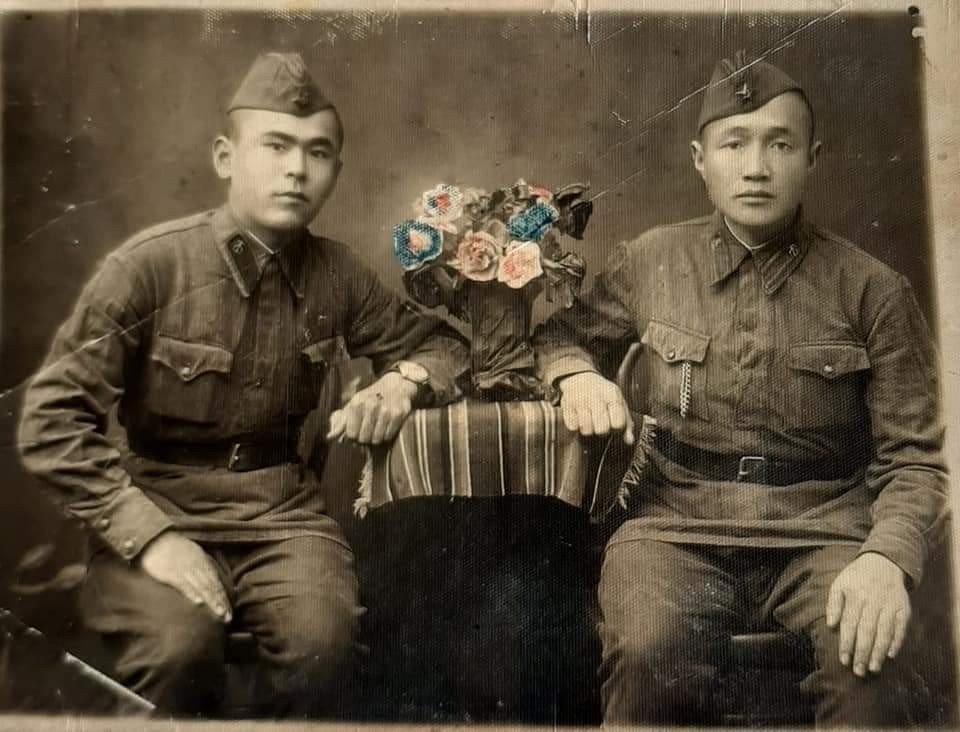 Úsh soǵysqa qatysqan maıdanger