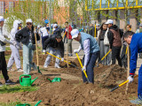 Birlik kúnine oraı «Taza beısenbi» ekologııalyq aksııasy ótti