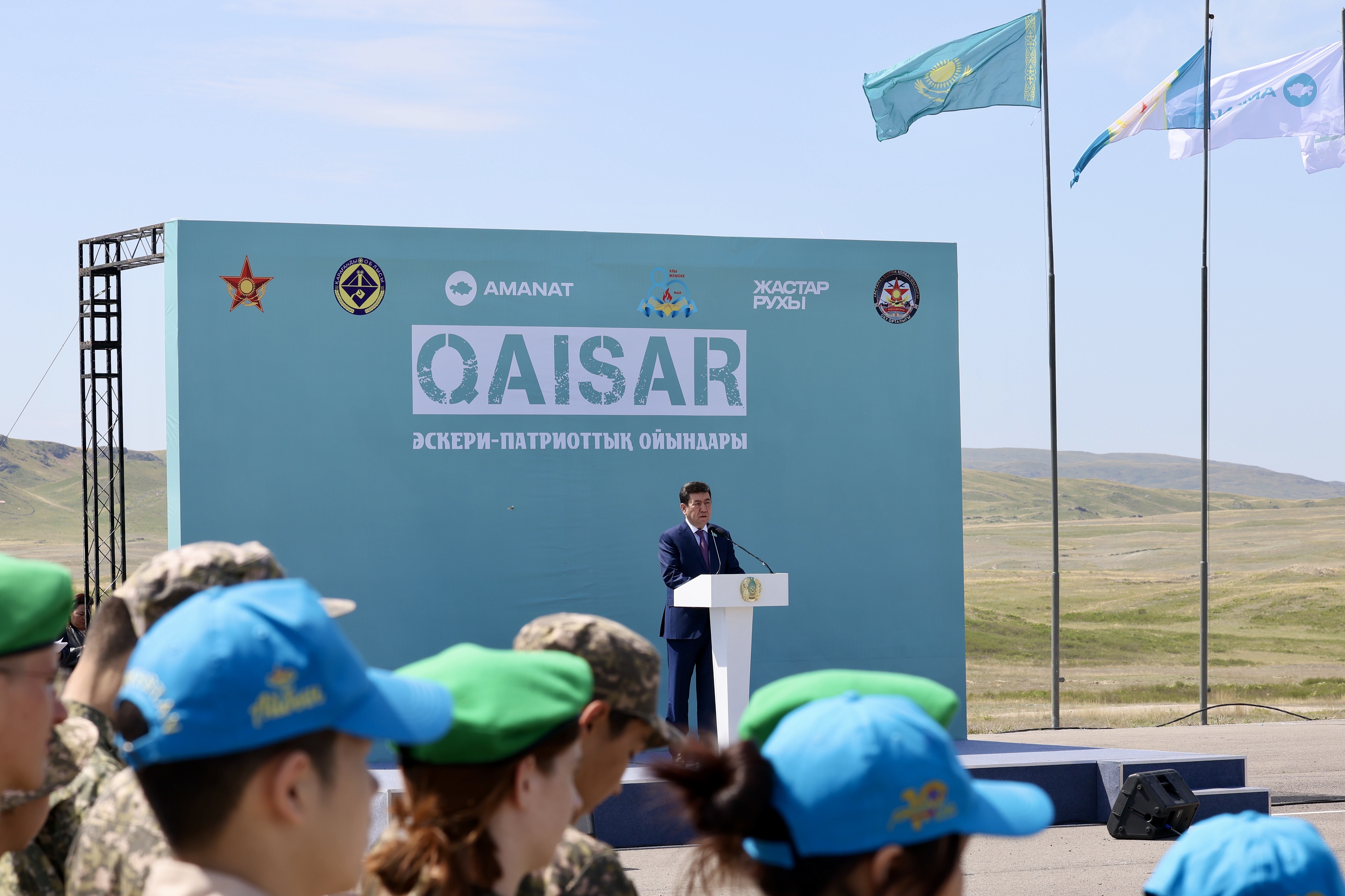 Qaraǵandyda «Qaisar» áskerı-patrıottyq oıyndary ótti