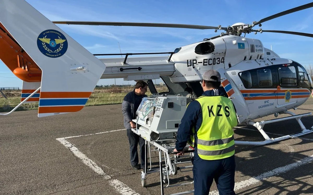 TJM tikushaǵy Ekibastuzdan Pavlodarǵa eki sábıdi shuǵyl evakýasııalady