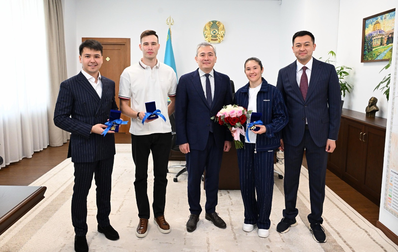 Almatylyq Olımpıada júldegerleri ýáde etilgen úılerin aldy