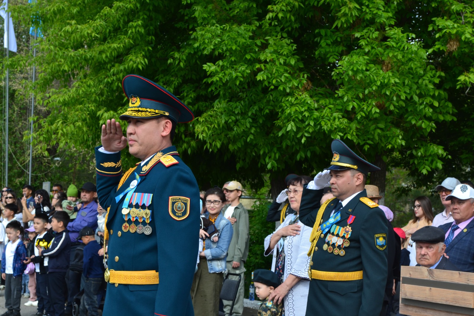 Ulttyq ulannyń «Batys» óńirlik qolbasshysy sarbazdardy quttyqtady