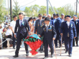 Almaty oblysynda Uly Otan soǵysynyń batyrlaryna arnalǵan eskertkish ashyldy