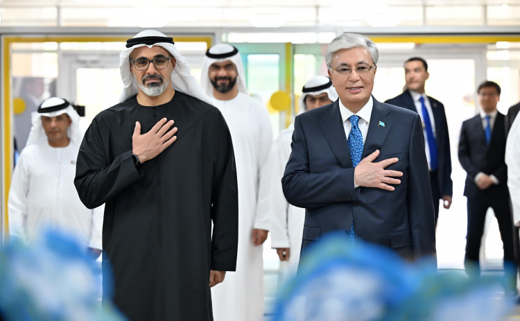 Prezıdent pen Abý Dabıdiń Taq murageri elordadaǵy №84 mektep-lıseıdi aralady