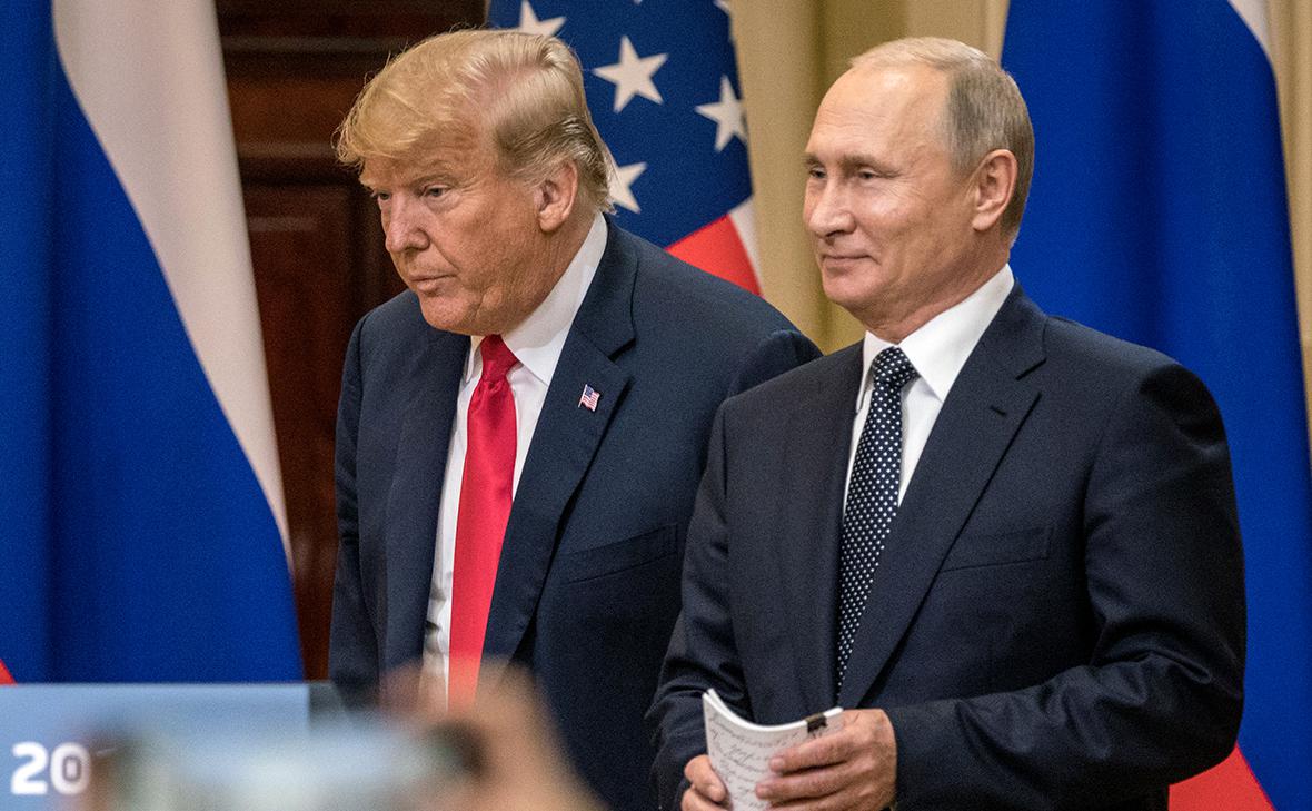 Tramp pen Pýtın telefon arqyly sóılesti